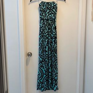 Never Worn! Batik print Maxi Dress